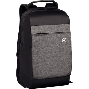 Plecak WENGER Bahn, 16", 320x480x190mm, czarny/szary