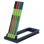 Zestaw cienkopisów SCHNEIDER Line-Up, 0,4mm, 4 szt., pudełko z zawieszką, mix kolorów