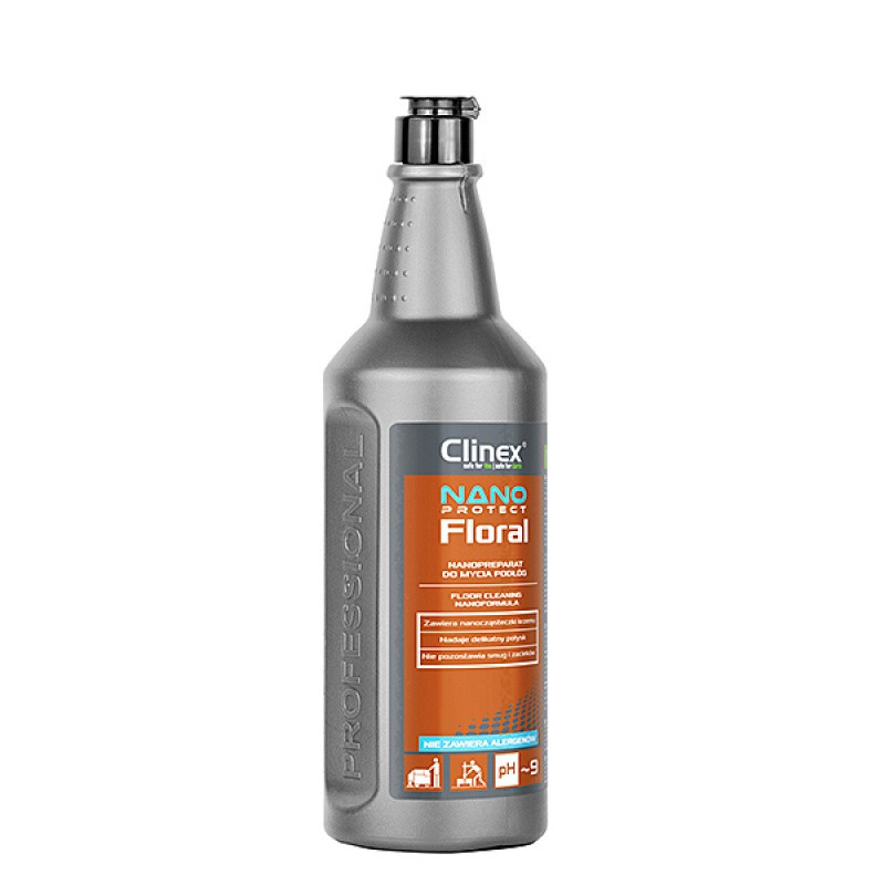 Preparat CLINEX Nano Protect Floral, do mycia podłóg, 1l