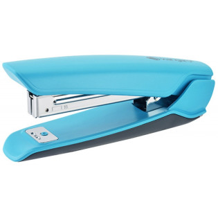 Zszywacz KANGARO Nowa-10/S, zszywa do 15 kartek, plastikowy, w pudełku PP, turkusowy