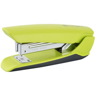 Zszywacz KANGARO Nowa-35/S, zszywa do 25 kartek, plastikowy, w pudełku PP, zielony