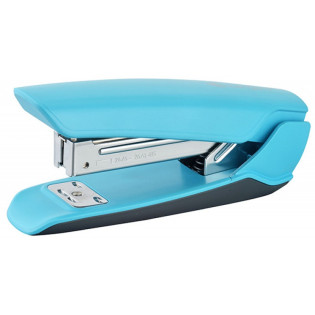 Zszywacz KANGARO Nowa-35/S, zszywa do 25 kartek, plastikowy, w pudełku PP, turkusowy