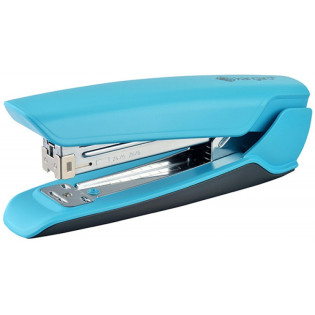 Zszywacz KANGARO Nowa-335/S, zszywa do 30 kartek, plastikowy, w pudełku PP, turkusowy