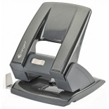 Dziurkacz KANGARO Aion-40, dziurkuje do 40 kartek, metalowy, metaliczny szary