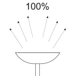 Halogenowa lampa podłogowa MAULsky, 230W, ze ściemniaczem, czarna