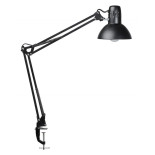 Lampka LED na biurko MAULstudy, 10W, mocowana zaciskiem, czarna