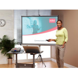 Ekran projekcyjny NOBO, na trójnogu, 4:3,2000x1513mm, biały