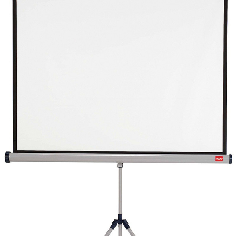 Ekran projekcyjny NOBO, na trójnogu, 4:3,2000x1513mm, biały