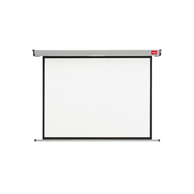 Ekran projekcyjny NOBO, ścienny, 4:3,2400x1813mm, biały