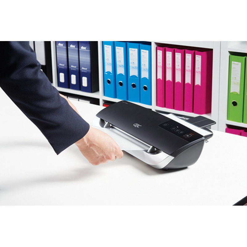 Laminator GBC Fusion 3000, A4, nagrzew.: 1,5min, prędk. laminacji: 30s, grafitowy