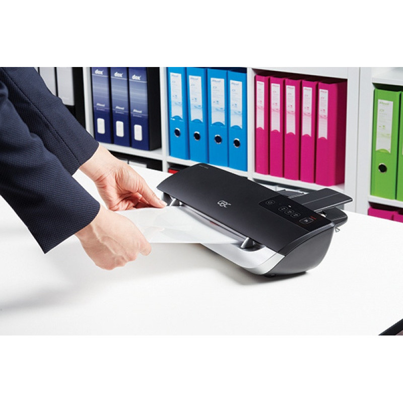 Laminator GBC Fusion 3000, A4, nagrzew.: 1,5min, prędk. laminacji: 30s, grafitowy