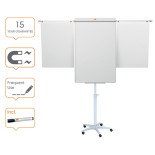 Flipchart mobilny Nobo Classic (Piranha), 70x100cm, tablica suchoś. -magn., z wyciąganymi ramionami