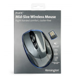 Myszka komputerowa KENSINGTON Pro Fit™ Mid-Size, bezprzewodowa, szara