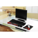 Podkładka pod myszkę KENSINGTON Duo Gel, czerowno-czarna