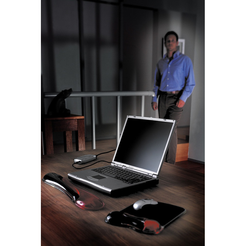 Podkładka pod nadgarstek KENSINGTON Duo Gel, czerowno-czarna