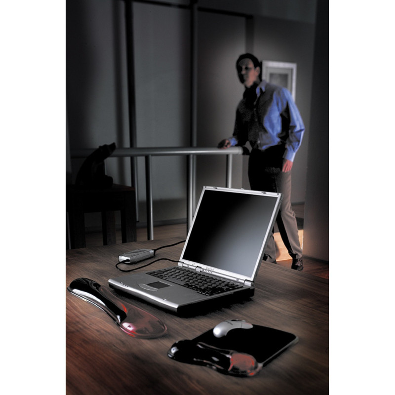 Podkładka pod nadgarstek KENSINGTON Duo Gel, czerowno-czarna