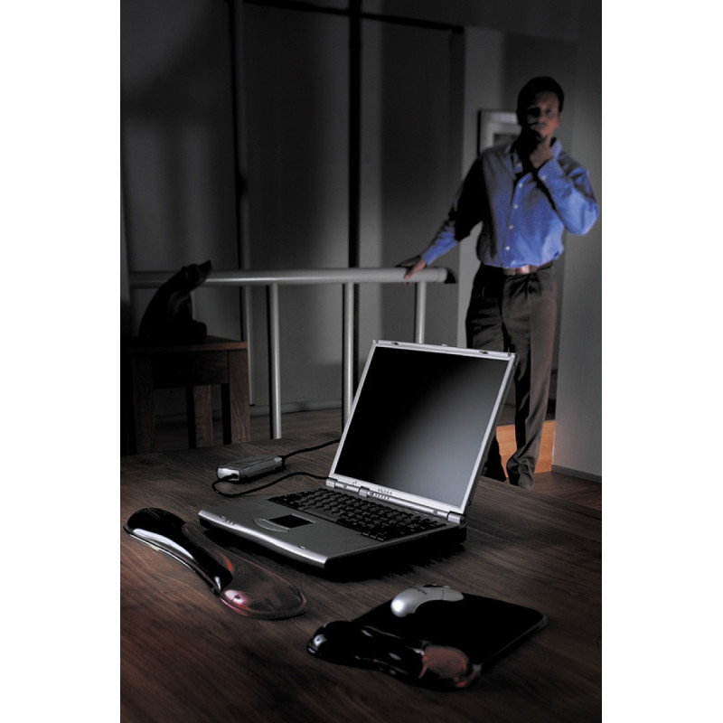 Podkładka pod nadgarstek KENSINGTON Duo Gel, czerowno-czarna