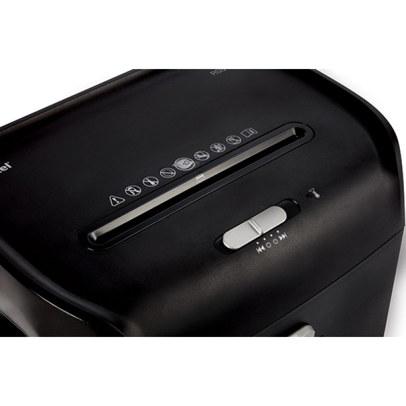 Niszczarka REXEL Promax RSS1535, paski, P-2, 15 kart., 35l, karty kredytowe, czarna