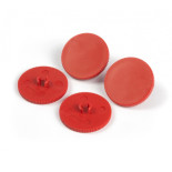 Kółka do dziurkacza SAX908 Design, 4szt., czerwony