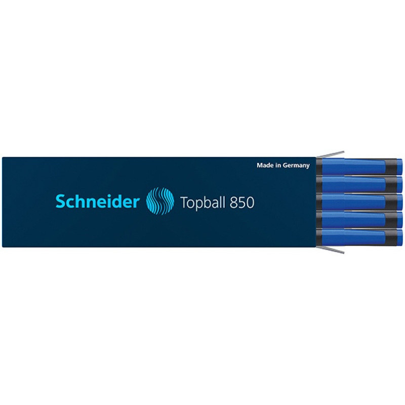 Wkład do pióra kulkowego SCHNEIDER Topball 850, 0,5 mm, niebieski