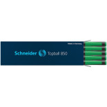 Wkład do pióra kulkowego SCHNEIDER Topball 850, 0,5 mm, zielony