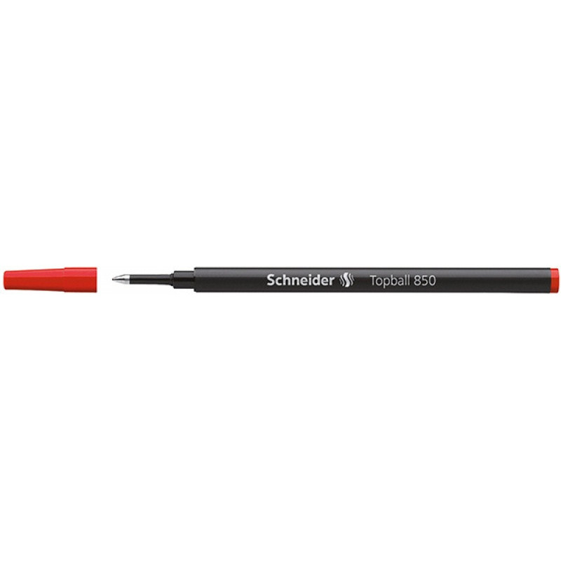 Wkład do pióra kulkowego SCHNEIDER Topball 850, 0,5 mm, czerwony