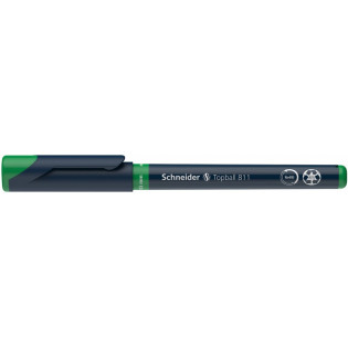 Pióro kulkowe SCHNEIDER Topball 811, 0,5 mm, zielone