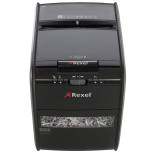 Niszczarka automatyczna REXEL Auto+ 80X, konfetti, P-3, 80 kart., 20l, karty kredytowe, czarna