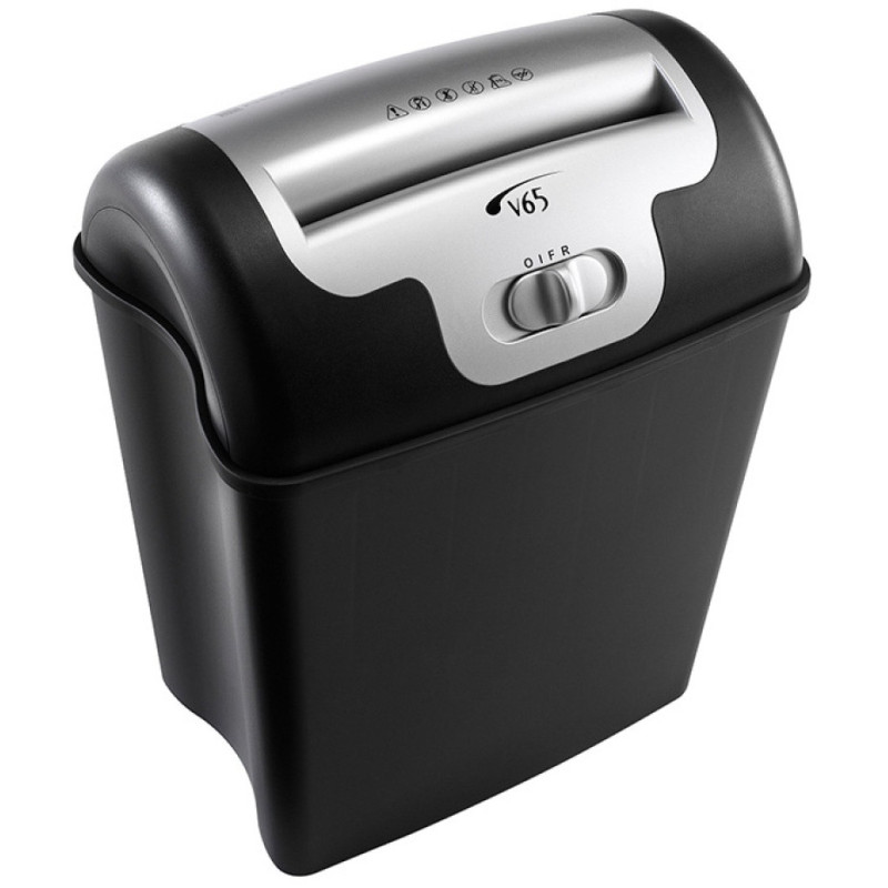 Niszczarka REXEL Promax V65WS, konfetti, P-4, 6 kart., karty kredytowe, 23l, czarna