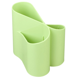 Przybornik na biurko ICO Lux, jasnozielony