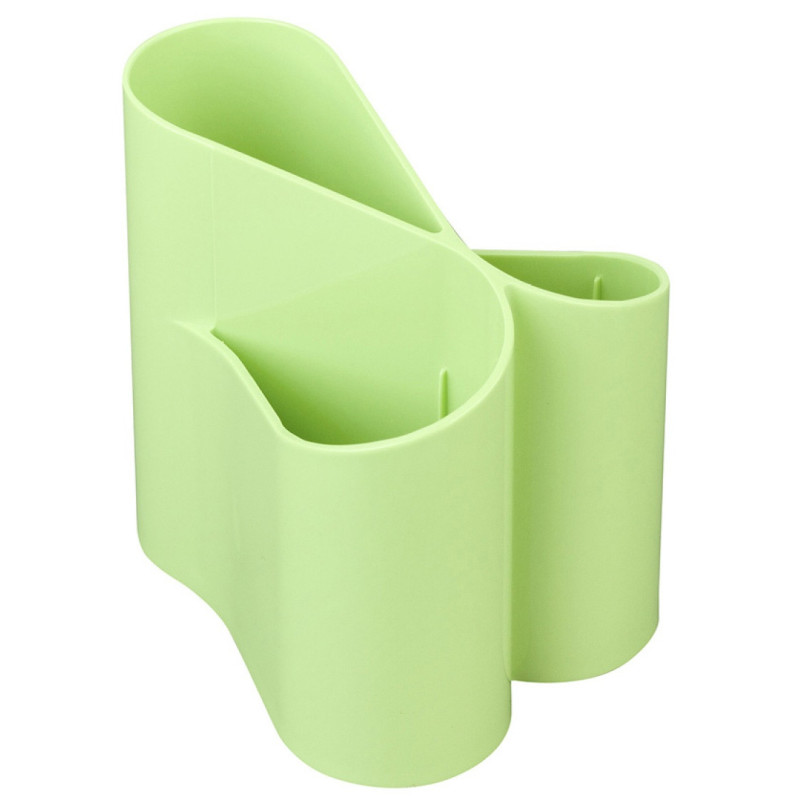 Przybornik na biurko ICO Lux, jasnozielony