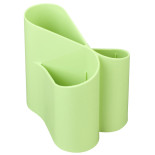 Przybornik na biurko ICO Lux, jasnozielony