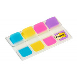 Zakładki indeksujące POST-IT® do archiwizacji (676-AYPV), PP, silne, 15,8x38,1mm, 4x10 szt., mix kolorów