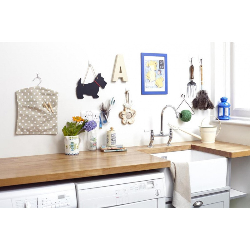 Haki wielokrotnego użytku COMMAND™ (17006 CLR), małe, 6szt., białe