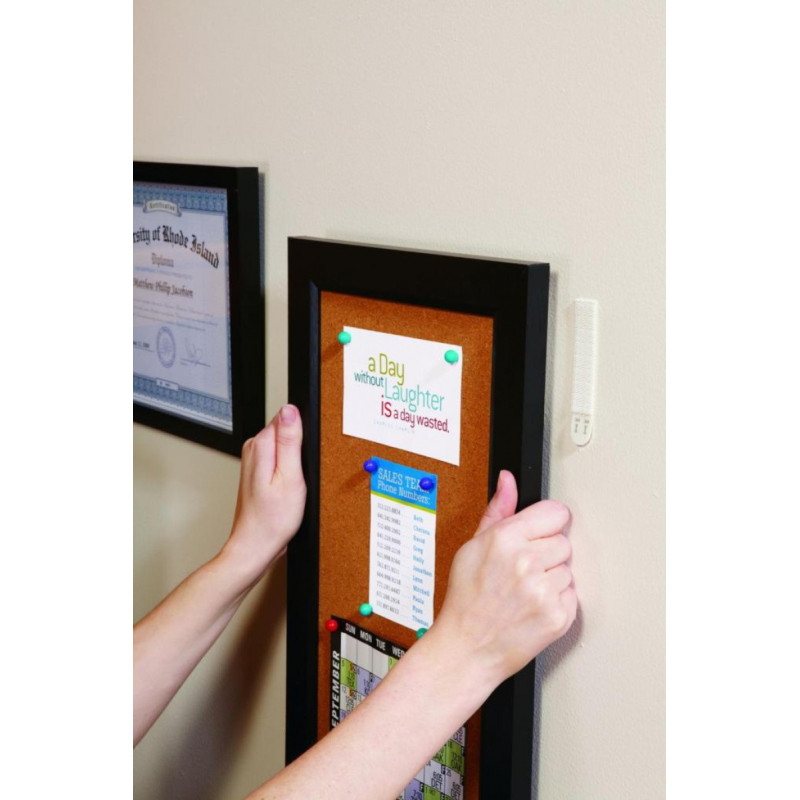 Rzepy Command™ (17201 PL), do wieszania obrazów, duże, 3 szt., białe