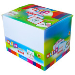 Tablica suchościerlana KEYROAD, dla dzieci, z markerem, 25x18cm, mix kolorów