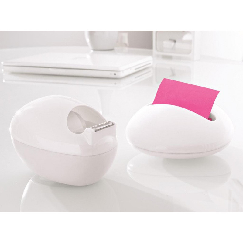 Dyspenser do taśm SCOTCH® Magic™ (C36-W-EU) projektu Karim Rashid, biały, taśma GRATIS