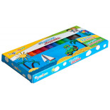 Plastelina GIMBOO, 12szt., mix kolorów