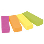 Znaczniki POST-IT® (670-4CA-EU), papier, 12,7x44,4mm, 4x50 kart., zawieszka, mix kolorów