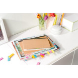 Znaczniki POST-IT® (670-4CA-EU), papier, 12,7x44,4mm, 4x50 kart., zawieszka, mix kolorów