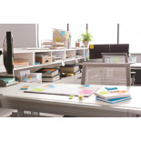 Znaczniki POST-IT® (670-4CA-EU), papier, 12,7x44,4mm, 4x50 kart., zawieszka, mix kolorów