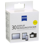 Chusteczki do czyszczenia ekranów, tabletów i laptopów ZEISS, 30 szt., białe