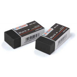 Gumka uniwersalna KEYROAD Black, 3szt., blister, czarna