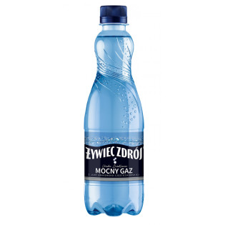 Woda ŻYWIEC ZDRÓJ Żywioł, gazowana, 0,5l