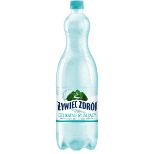 Woda ŻYWIEC ZDRÓJ Żywioł, delikatnie musująca, 1,5l