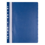 Skoroszyt OFFICE PRODUCTS, PP, A4, miękki, 100/170mikr., wpinany, granatowy