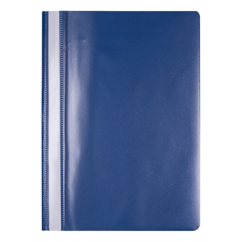 Skoroszyt OFFICE PRODUCTS, PP, A4, miękki, 100/170mikr., granatowy