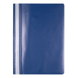 Skoroszyt OFFICE PRODUCTS, PP, A4, miękki, 100/170mikr., granatowy