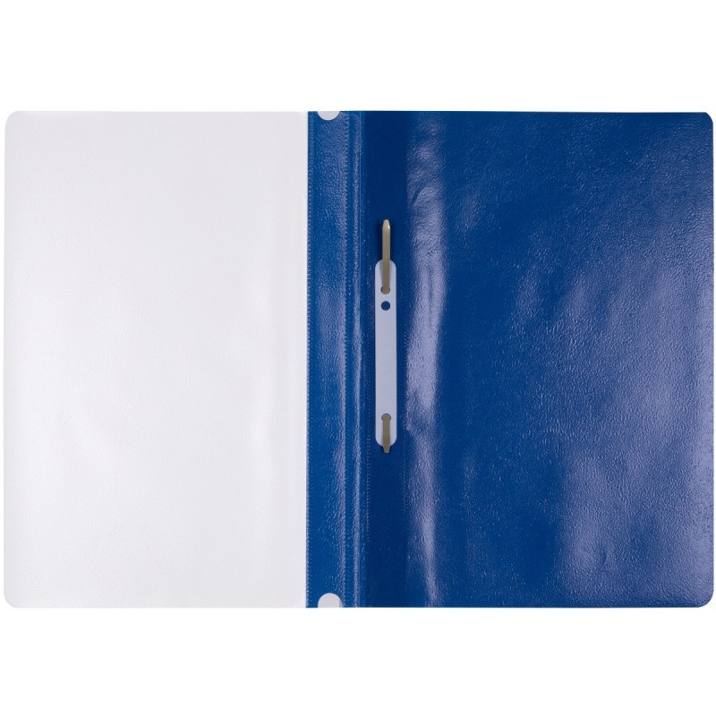 Skoroszyt OFFICE PRODUCTS, PP, A4, miękki, 100/170mikr., granatowy