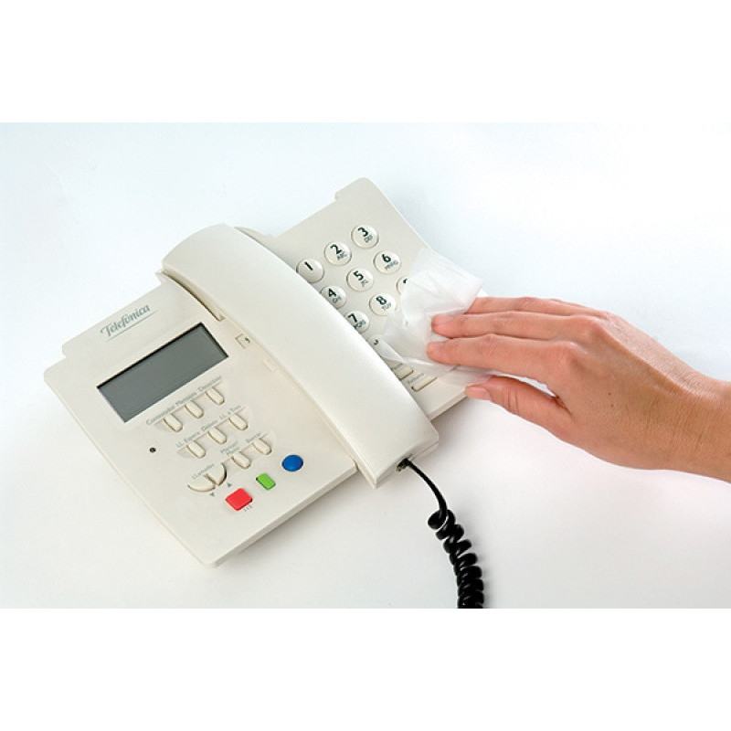 Ściereczki do czyszczenia obudów APLI, tuba, 100szt.